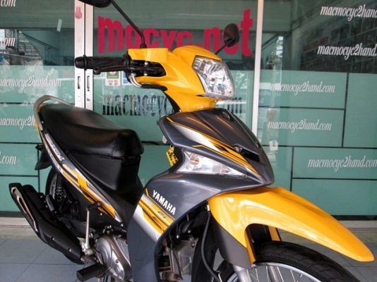 SPARK115 i  สีเหลืองเทา รถสวยๆมาใหม่อีกแล้ว รถเดือน ก.ค. ปี 57 รถ 2 เดือน ไมล์ 5487 โล รถที่ประหยัดน้ำมันที่สุด 84 กม./ ลิตร  25900