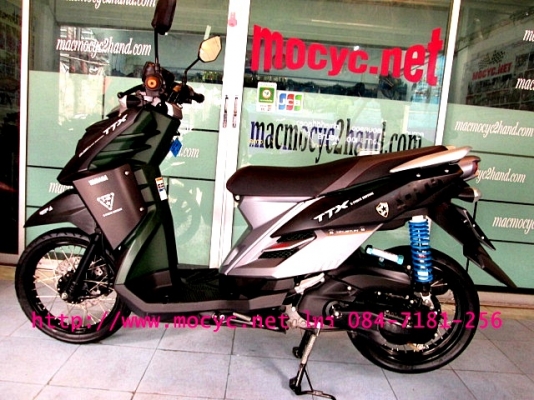 TTX  สีดำเทา  รถเดือน เม.ย. ปี56 ระบบหัวฉีด ประหยัดนํ้ามันขั้น  ไมล์ 6042 โล  ของแถม 2 รายการ 29900