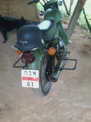 ขายมอไซทหารของรัสเซีย 175 เดิมๆคันสตาจอยู่ซ้ายของเดิมทั้งคัน