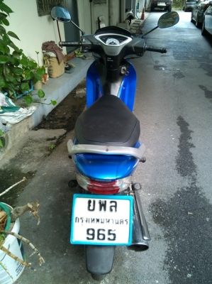 สตาร์ทมือ.wave125i  ปี49 สีน้ำเงิน  เครื่องดีมาก 25,000