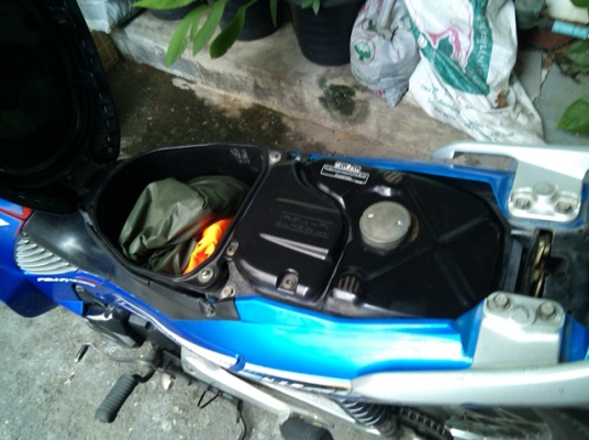 สตาร์ทมือ.wave125i  ปี49 สีน้ำเงิน  เครื่องดีมาก 25,000