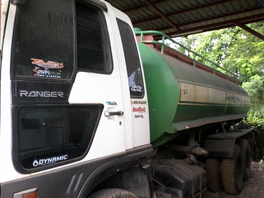 ขายด่วนครับ รถน้ำ 1 เพลา HINO F18 สวยพร้อมใช้งาน เอกสารพร้อมโอนครับ