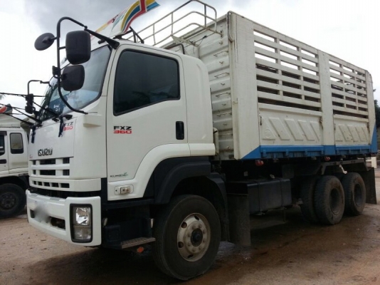 รถอีซูซุ 10 ล้อดั้ม FXZ 360 แรงม้า ปี 55  ( รถวิ่ง 6x,xxx กม. )  สนใจติดต่อ 081 - 6079515