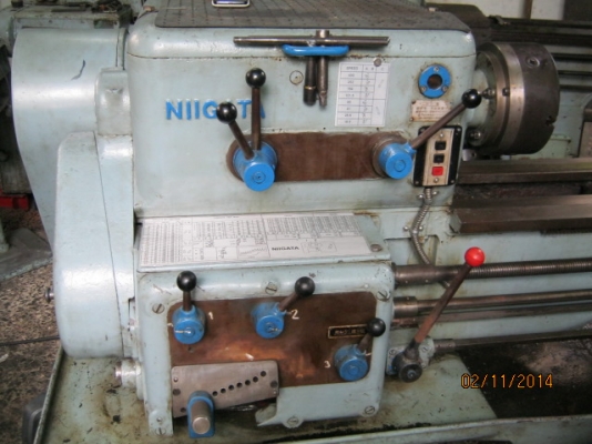 ขาย เครื่องกลึง นิกาต้า (NIGATA) 86,000 บาท ขาย เครื่องกลึง นิกาต้า (NIGATA) 86,000 บาท