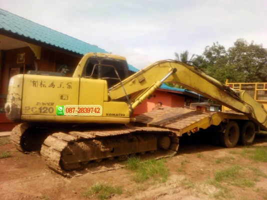 ขายรถแบคโฮ KOMATSU PC 120-6 เก่านอก