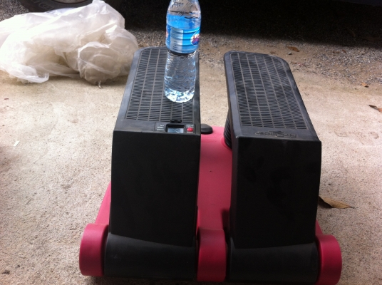 เครื่องออกกำลังการแบบเท้าเหยียบแบบมีเบาะอากาศ(Air Climber) ยื่นเหยียบไป-มาเหมือนเดินไปมา