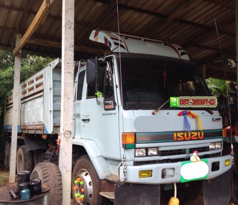 ขายรถดั้มพ์ 10 ล้อ 2 เพลา ISUZU ROCKY 195 แรงม้า