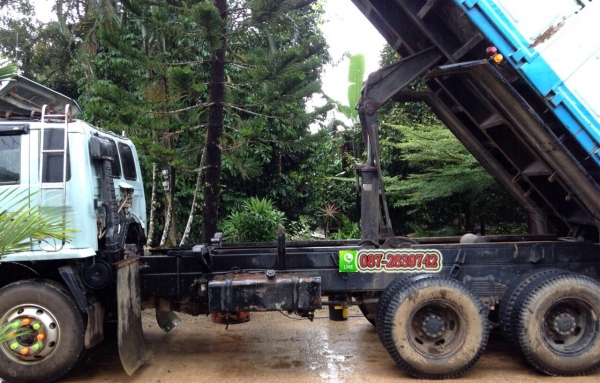 ขายรถดั้มพ์ 10 ล้อ 2 เพลา ISUZU ROCKY 195 แรงม้า