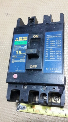 เบรคเกอร์ MITSUBISHI 15 A