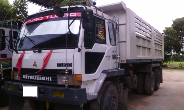 MITSUBISHI  FN527 TF 74xx 10 ล้อ 2 เพลา ดัมพ์ มีระบบลากจูง