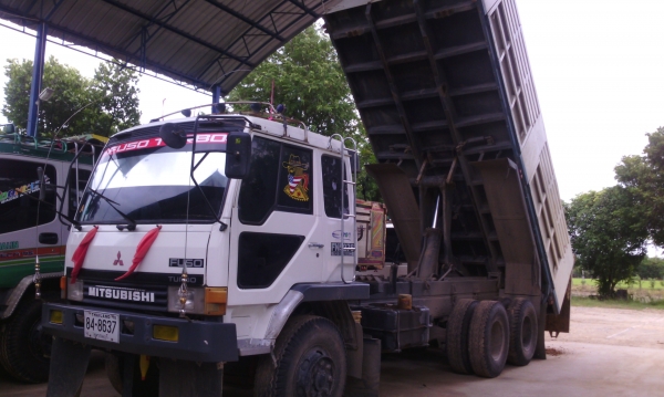 MITSUBISHI  FN527 TF 74xx 10 ล้อ 2 เพลา ดัมพ์ มีระบบลากจูง