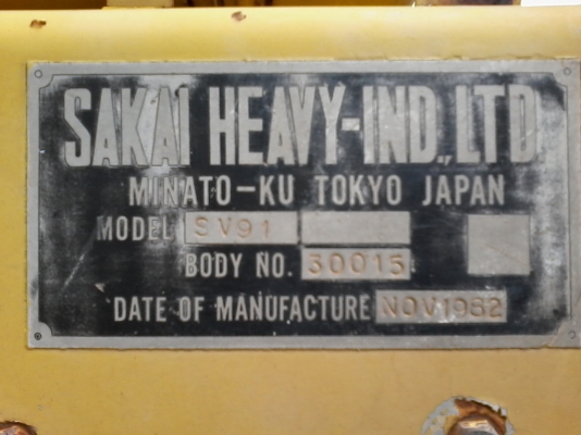 ขายด่วนครับ รถบด SAKAI 2 เพลา ล้อเรียบ สั่นสะเทือน สวยครับพร้อมใช้งานเลยครับ