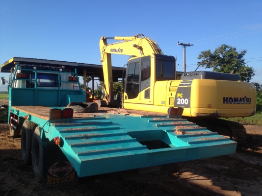 ขายรถบรรทุก10ล้อ 2 เพลา เทเลอร์ท้ายเป็ด  ปี 36