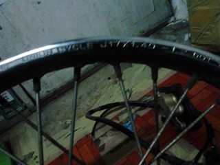 ล้อเหล็ก+ดุุมใส่TZM มา+ ดิสเบรค บนล่าง