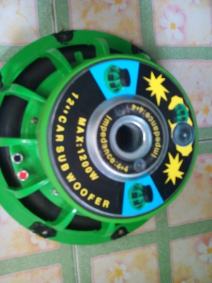 ขายซับโม 12นิ้ว โครงหล่อแม่เหล็ก 156x20x2 ว้อย 3นิ้ว ราคา 2500บ.