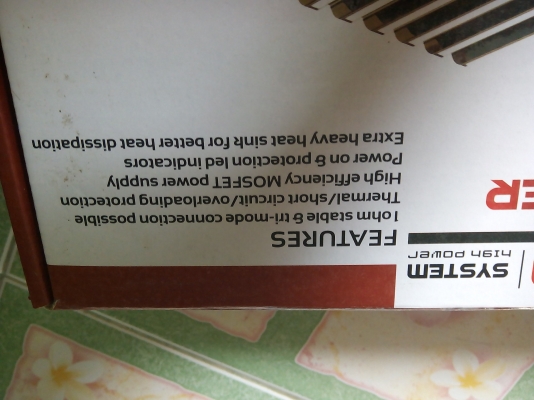 ขายเพวอร์แอมร์คลาสดี ของอีเกอร์ 1200 w ของใหม่ สำหรับขับดอก 12 โม รับประกันแรง มีหลายตัว ขาย 2200 บ.