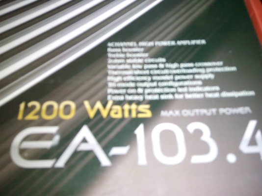 ขายเพวอร์แอมร์ 4 ch ของอีเกอร์ 1200 w ของใหม่  รับประกันแรง มีหลายตัว ขาย 1900 บ.