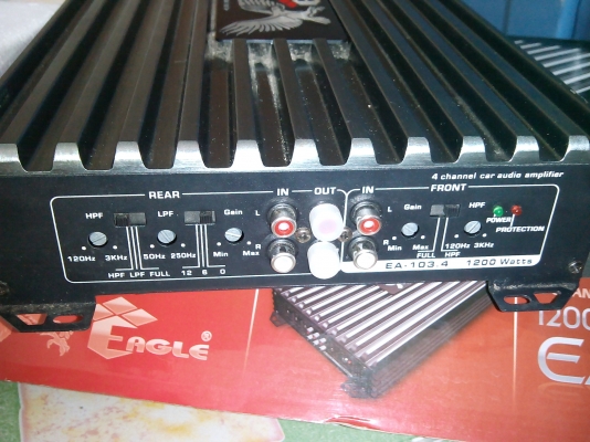 ขายเพวอร์แอมร์ 4 ch ของอีเกอร์ 1200 w ของใหม่  รับประกันแรง มีหลายตัว ขาย 1900 บ.