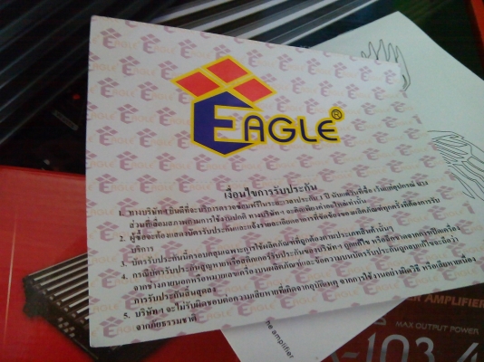 ขายเพวอร์แอมร์ 4 ch ของอีเกอร์ 1200 w ของใหม่  รับประกันแรง มีหลายตัว ขาย 1900 บ.