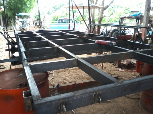 เทรลเลอร์ หางพ่วงลากรถเกี่ยวข้าว เทรลเลอร์ หางพ่วงลากรถเกี่ยวข้าว