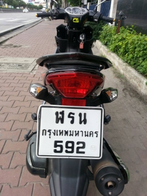 nouvo ปี55 ดำส้ม กท592 สวย ใส วิ่งน้อย 19500