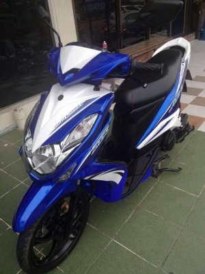 Yamaha Mio 125 i MX (ล้อแม็กซ์แท้) ปี 2556 ตัวท๊อป รุ่นใหม่ล่าสุด รถสวยเท่ห์มาก