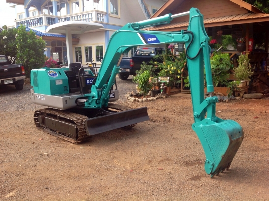 ขายรถแบ็คโฮKOBELCO SK024รถเก่านอกสภาพพร้อมใช้งานขนาดPC25เครื่องดีปั๊มดีมีเอกสาร(มีVDOชม)ติดต่อ085-5632278ภานุกูล