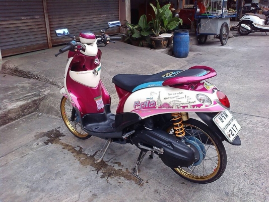 Fino ปี 52 ชมพู ครีม รถบ้าน มีเล่ม เอกสารครบ