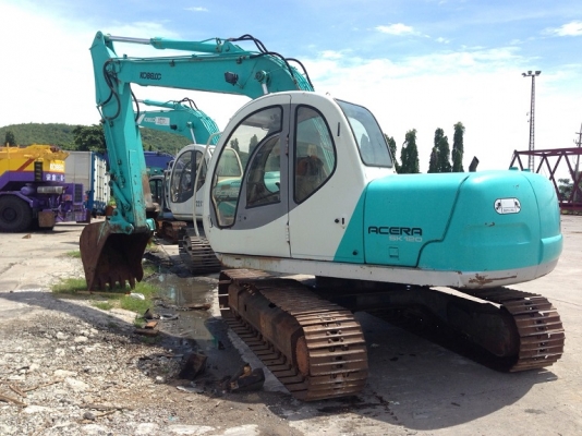 KOBELCO  SK 120 มาคไฟฟ์ นำเข้าจาก ญี่ปุ่น แท้ๆ 1000\% สวยมากๆครับ ขายถูก 090-986-2521