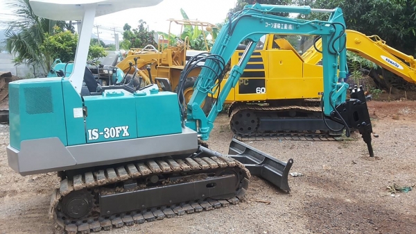 ขายรถขุดแบ็คโฮ. IHI IS30FX รถเก่านอก สภาพพร้อมใช้ มีเอกสารแจ้งจำหน่าย