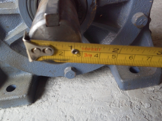 (มีVDOให้ดู)เกียร์ทดญี่ปุ่นขนาดใหญ่ HIRAI 1/ 20 มีคลัทช์และเบรคส่งกำลังและหยุดได้ทันที่ มอเตอร์สามารถต่อให้เดินตลอดได้