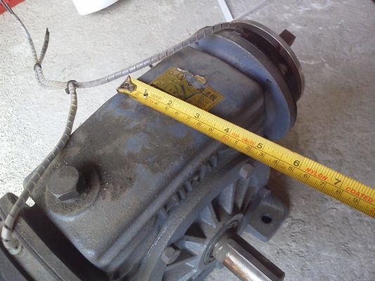 (มีVDOให้ดู)เกียร์ทดญี่ปุ่นขนาดใหญ่ HIRAI 1/ 20 มีคลัทช์และเบรคส่งกำลังและหยุดได้ทันที่ มอเตอร์สามารถต่อให้เดินตลอดได้