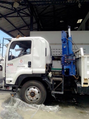 ขาย10ล้อ2เพา FVZ มีเคน 5 ตัน 5 ชักสีปลอก