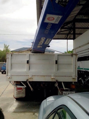 ขาย10ล้อ2เพา FVZ มีเคน 5 ตัน 5 ชักสีปลอก