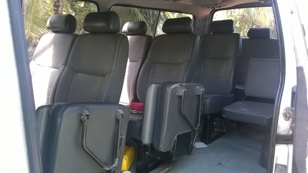 ขายรถตู้เครื่องดี แอร์เย็นเจี๊ยบ ติดแก็สแล้ว ไม่มีเล่มขับซิ่งได้เลย ถูกๆคุ้มทำมาเยอะแล้วเอาไปใช้เลย