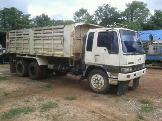 ขายรถบรรทุกสิบล้อดัมพ์ Hino 3H เครื่องเดิม 195 แรง ปี 39 กระบะเหล็ก ทะเบียนพร้อม ขายรถบรรทุกสิบล้อดัมพ์ Hino 3H เครื่องเดิม 195 แรง ปี 39 กระบะเหล็ก ทะเบียนพร้อม