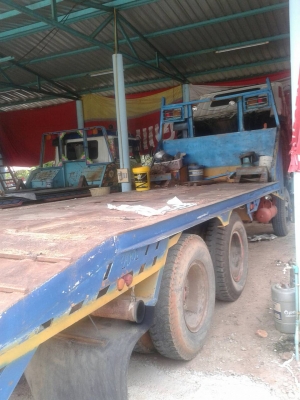 ขายรถสิบล้อเทเลอร์ Mitsubishi MA เครื่อง 195 แรง ปี 45 - 2 เพลา เบรคจิฟฟี่ ยาง 9.00 ตากลมตัวสุดท้าย