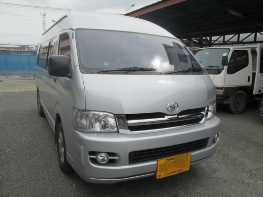 ขาย Toyota Commuter 2.5 หลังคาสูง ป้ายเหลือง ปี.09  อ.ว.ท.ม.เพาเวอร์ ไฟฟ้า เครื่อง2.5คอมมอลเรล ดีเซล สภาพเดิมๆ ไม่มีชน  มือเดียวออกห้าง ภายในสายจากห้าง ขาย610,000T.02-4133976
