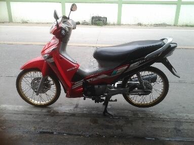 เวฟ125iสตาทเท้าปี54ท่อดำ