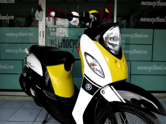 Fino fi sport สีเหลืองดำ รถเดือน มี ค.ปี57 ไมล์ 3348 โล รุ่นใหม่หัวฉีด กระบอกสูบ diasil ประหยัดน้ำมันขั้นเทพ ของแถม 2 รายการ 31900