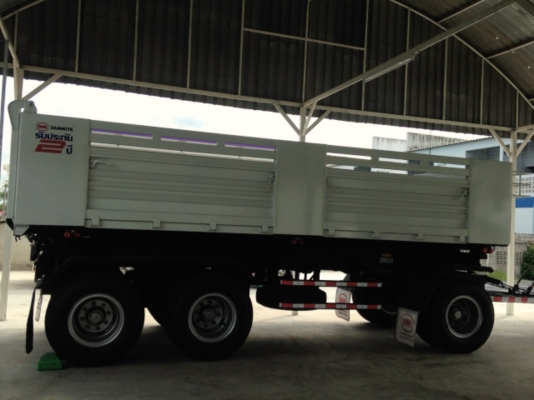 ขายรถใหม่ป้ายแดง 22 ล้อพ่วงแม่ลูกดัมพ์ ISUZU DECA 360 แรงม้า หางพ่วงดัมพ์ 3 เพลาคอกเหล็ก พร้อมประกัน ขายรถใหม่ป้ายแดง 22 ล้อพ่วงแม่ลูกดัมพ์ ISUZU DECA 360 แรงม้า หางพ่วงดัมพ์ 3 เพลาคอกเหล็ก พร้อมประกัน