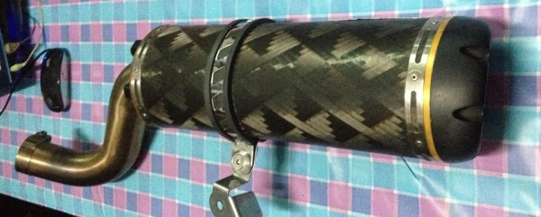 ท่อ TwoBrother CBR1000 ปี08-14 สภาพสวย