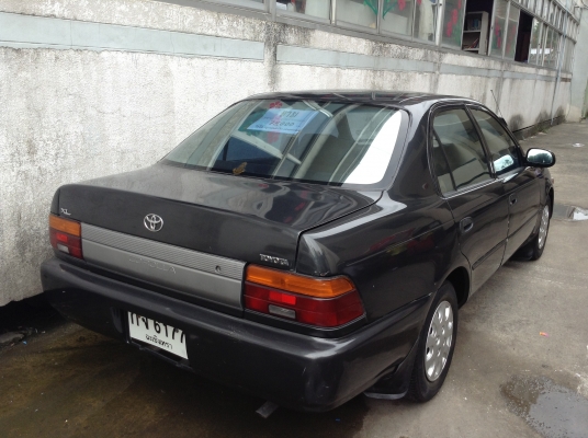 รถ Toyota corolla. เกียร์ธรรมดา เครื่อง1300 มีเล่มทะเบียน ชุดโอน