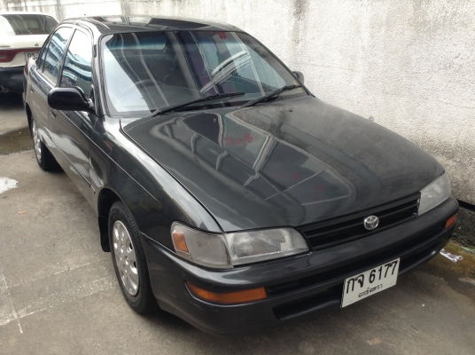 รถ Toyota corolla. เกียร์ธรรมดา เครื่อง1300 มีเล่มทะเบียน ชุดโอน