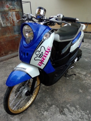 FINO เกย์แยก รถปลายปี55 เครื่องเดิมสนิท แต่งสวยแค่ภายนอกเท่านั้น ราคาถูกๆ