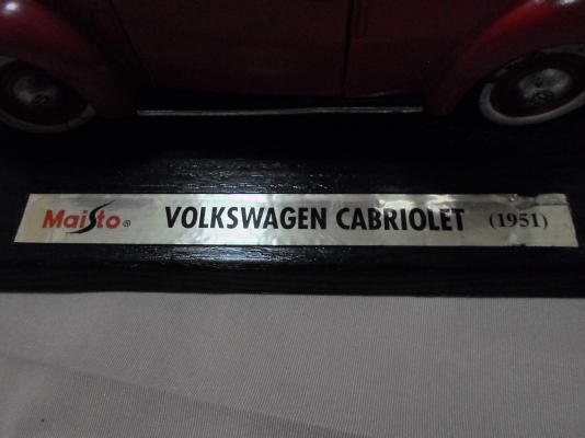 ขออนุญาตขายโมเดลรถโฟล์คเต่าเปิดประทุนครับ