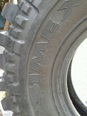 ขนาดยางตะขาบ 35x10.5-15(285/90-15) ขนาดยางตะขาบ 35x10.5-15(285/90-15)