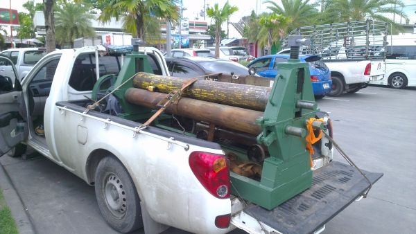 Sell> ขายเครื่องม้วนเหล็กแผ่น หน้ากว้าง 5 ฟุต ลูกกลิ้งโต 6.5" นิ้ว พร้อมดัดเแป๊ปได้ในตัวเดียวกันครับ พร้อมใช้งานครับ