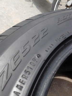 215/55R16 ZIEX FALKEN ZE522  มี 2 เส้น TEL.081-427-3941