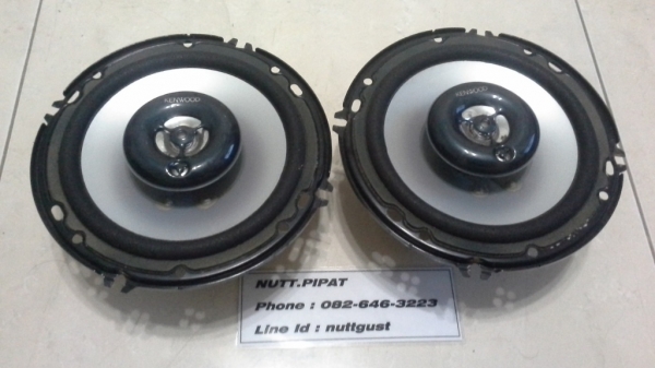 ลำโพง 6" Kenwood KFC-1689 แกนร่วม 3 ทาง เสียงดี รายละเอียดชัด
